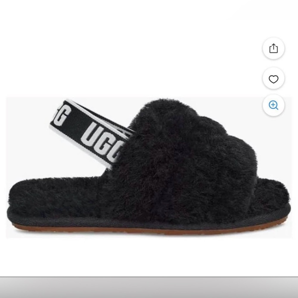 UGG Toddlers' Fluff Yeah Slide
Black size 8
